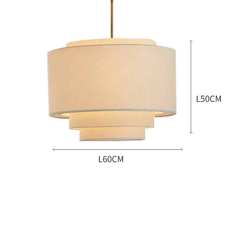 Stylish Fabric Hanging Light Fixture