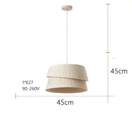 Elegant Fabric Pendant Lamp