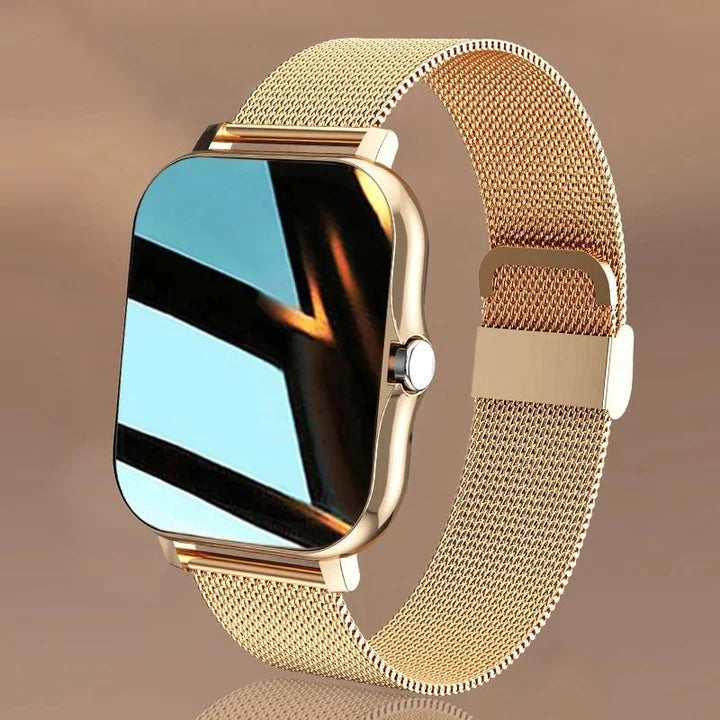 Slim Women's Digital Smart Watch With Key Functions - BritishElegance
