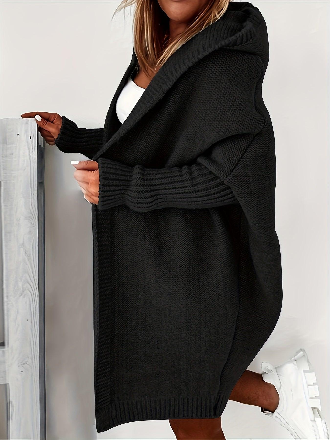 Cozy Women's Long Sleeve Winter Cardigan Sweater