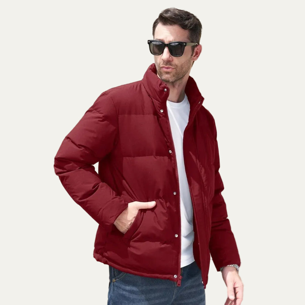 VogeLuxe | Men’s Heavy Quilted Puffer Jacket