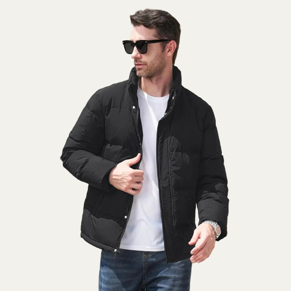 VogeLuxe | Men’s Heavy Quilted Puffer Jacket