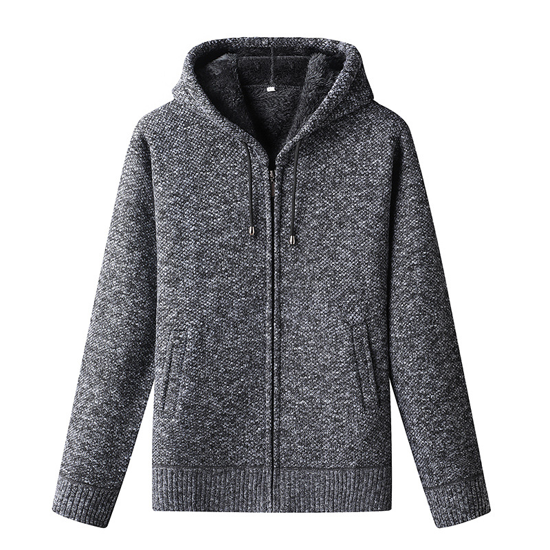 Soft Fleece Hooded Jacket - Warm Winter Coat