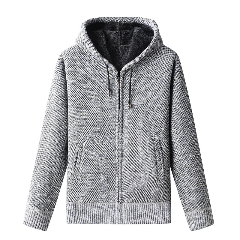 Soft Fleece Hooded Jacket - Warm Winter Coat
