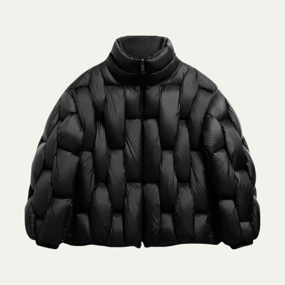 VogeLuxe | Men’s Sculpted Quilted Puffer Jacket