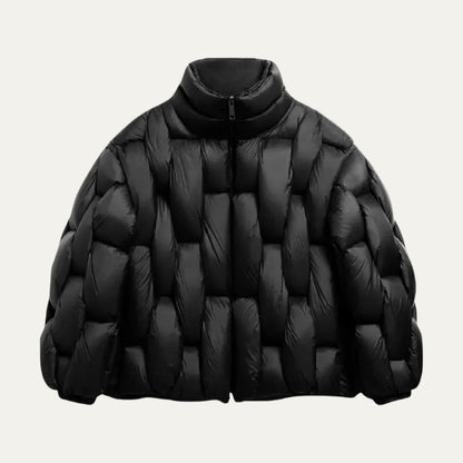 VogeLuxe | Men’s Sculpted Quilted Puffer Jacket