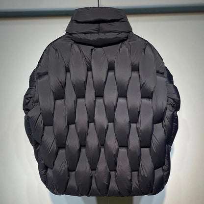 VogeLuxe | Men’s Sculpted Quilted Puffer Jacket