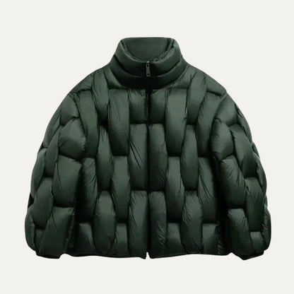 VogeLuxe | Men’s Sculpted Quilted Puffer Jacket