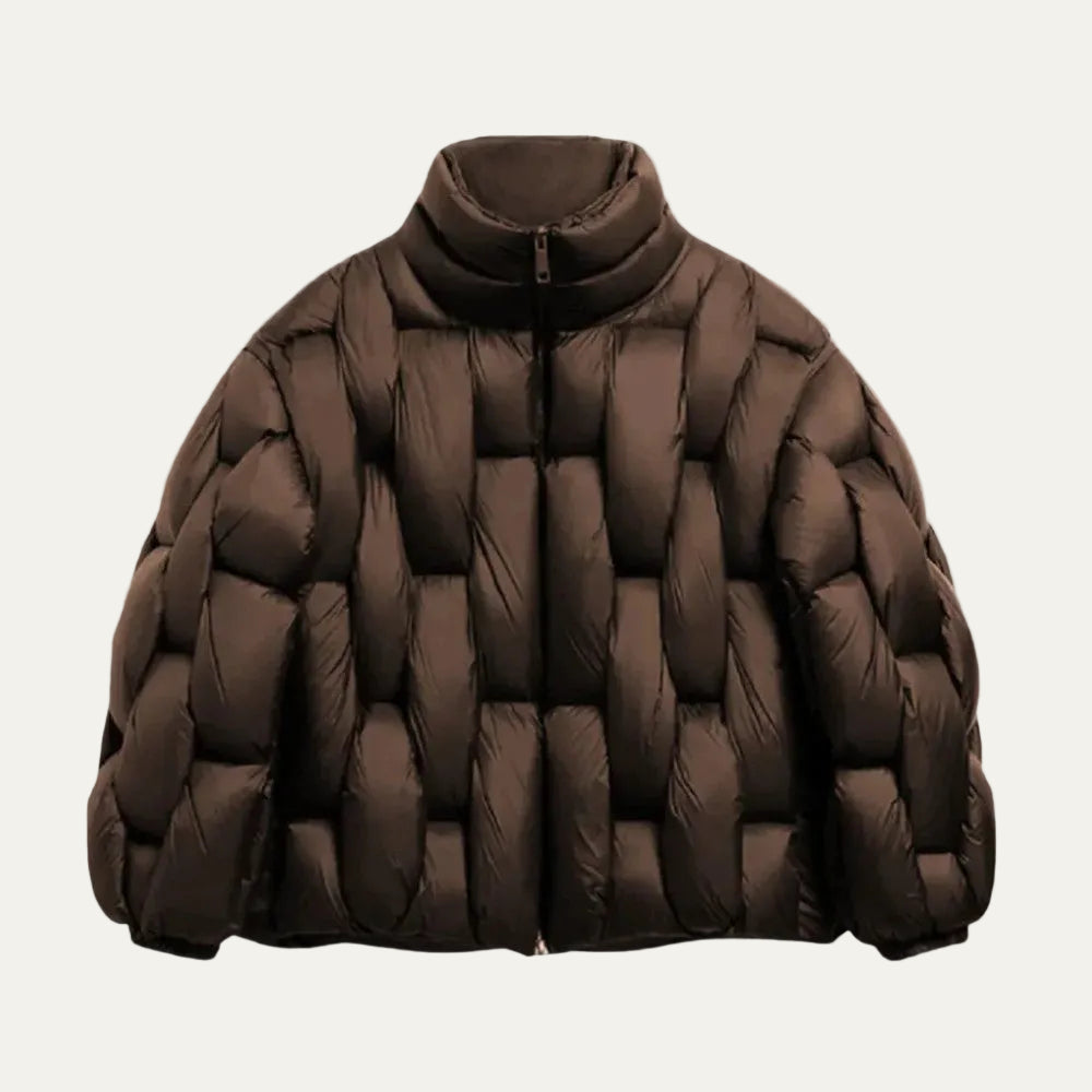 VogeLuxe | Men’s Sculpted Quilted Puffer Jacket