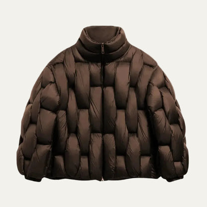 VogeLuxe | Men’s Sculpted Quilted Puffer Jacket