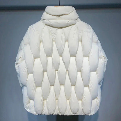 VogeLuxe | Men’s Sculpted Quilted Puffer Jacket