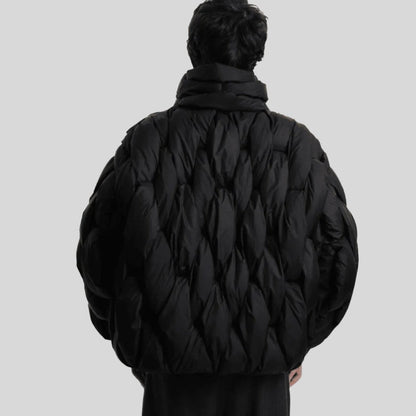 VogeLuxe | Men’s Sculpted Quilted Puffer Jacket