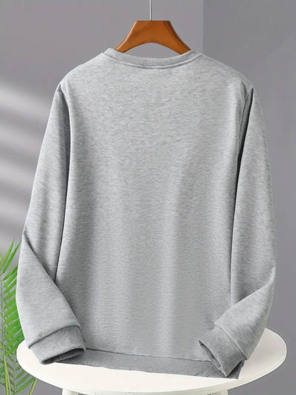 VogeLuxe | Men’s Graphic Santa Crewneck Sweatshirt