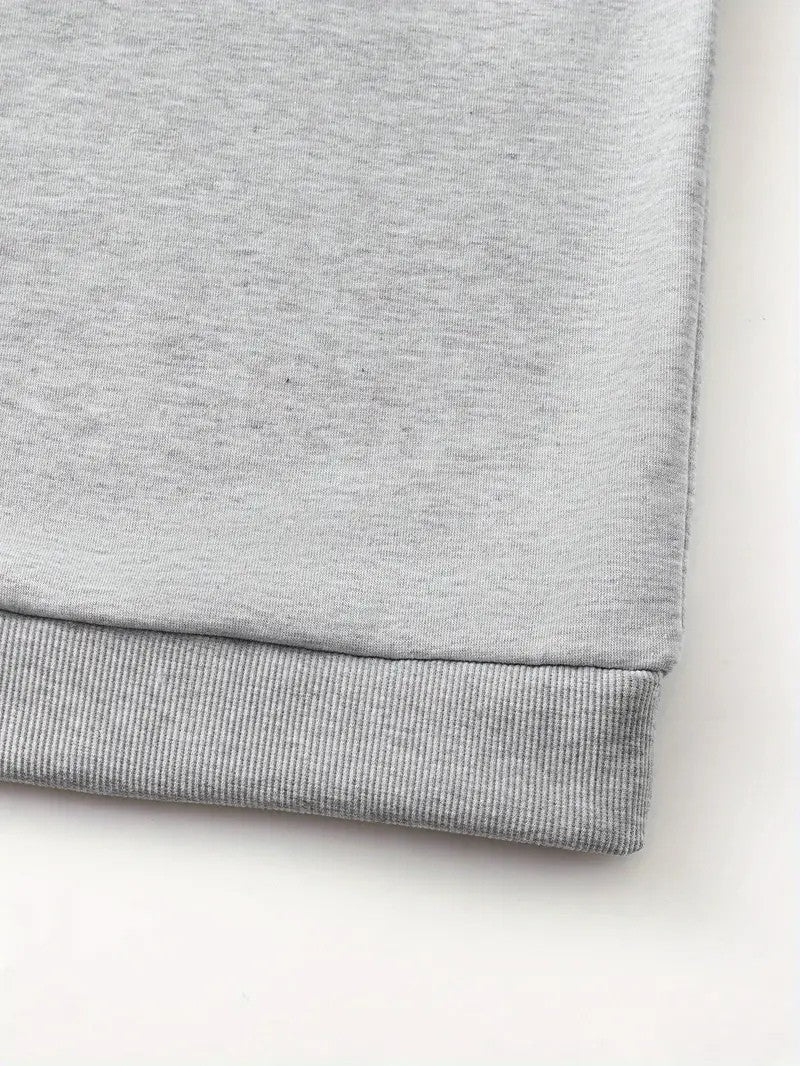 VogeLuxe | Men’s Graphic Santa Crewneck Sweatshirt