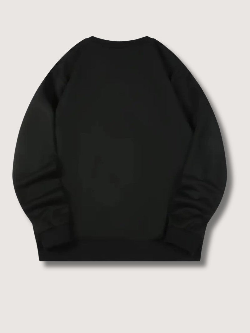 VogeLuxe | Men’s Graphic Santa Crewneck Sweatshirt