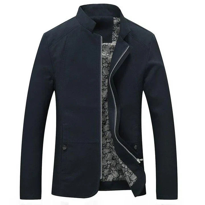 Men's Fit Zip Up Windbreaker Jacket