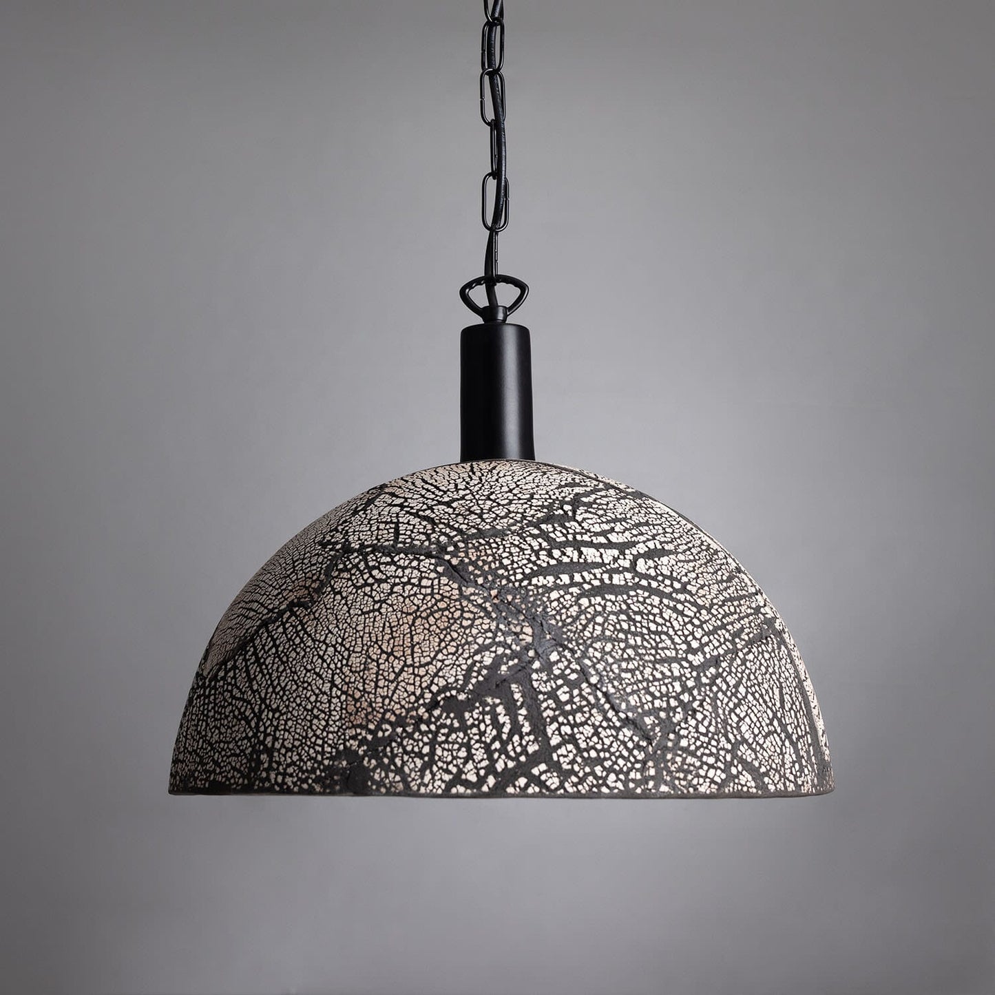 Natural Earthy Ceramic Pendant Lighting, 37cm