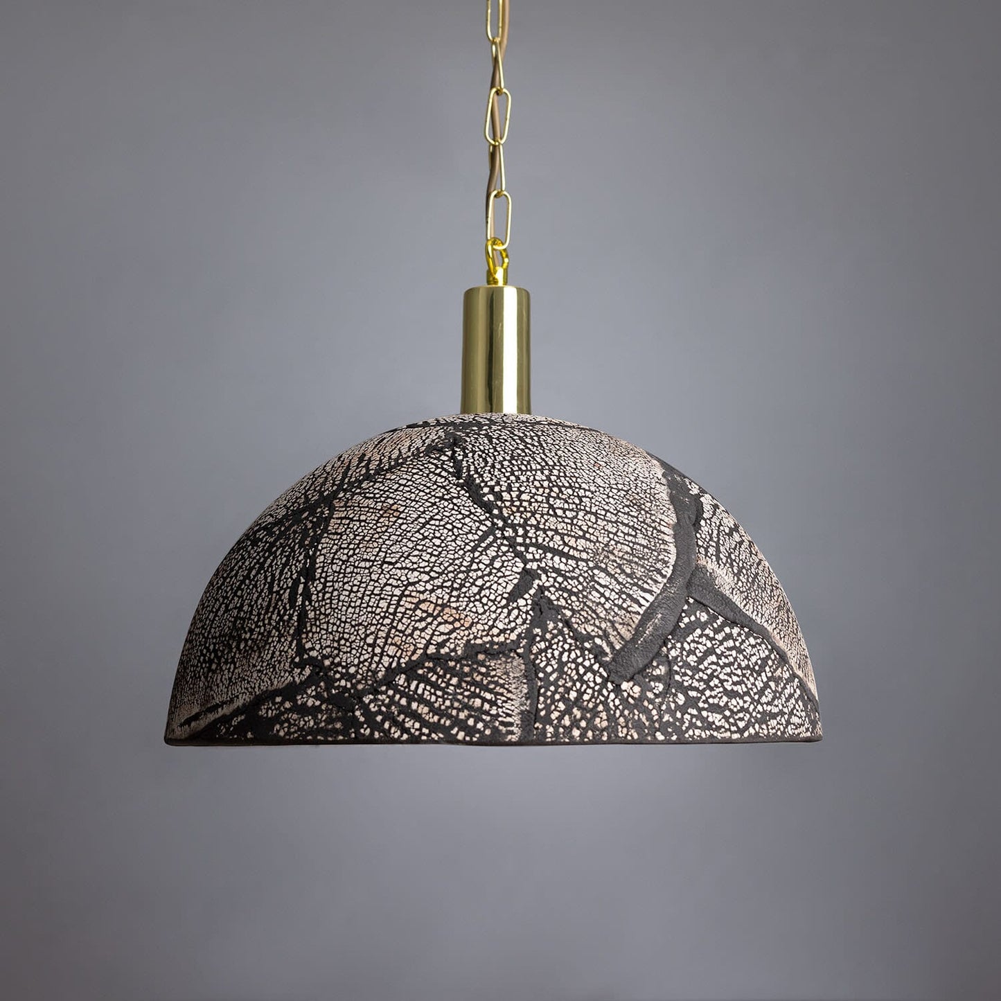 Natural Earthy Ceramic Pendant Lighting, 37cm