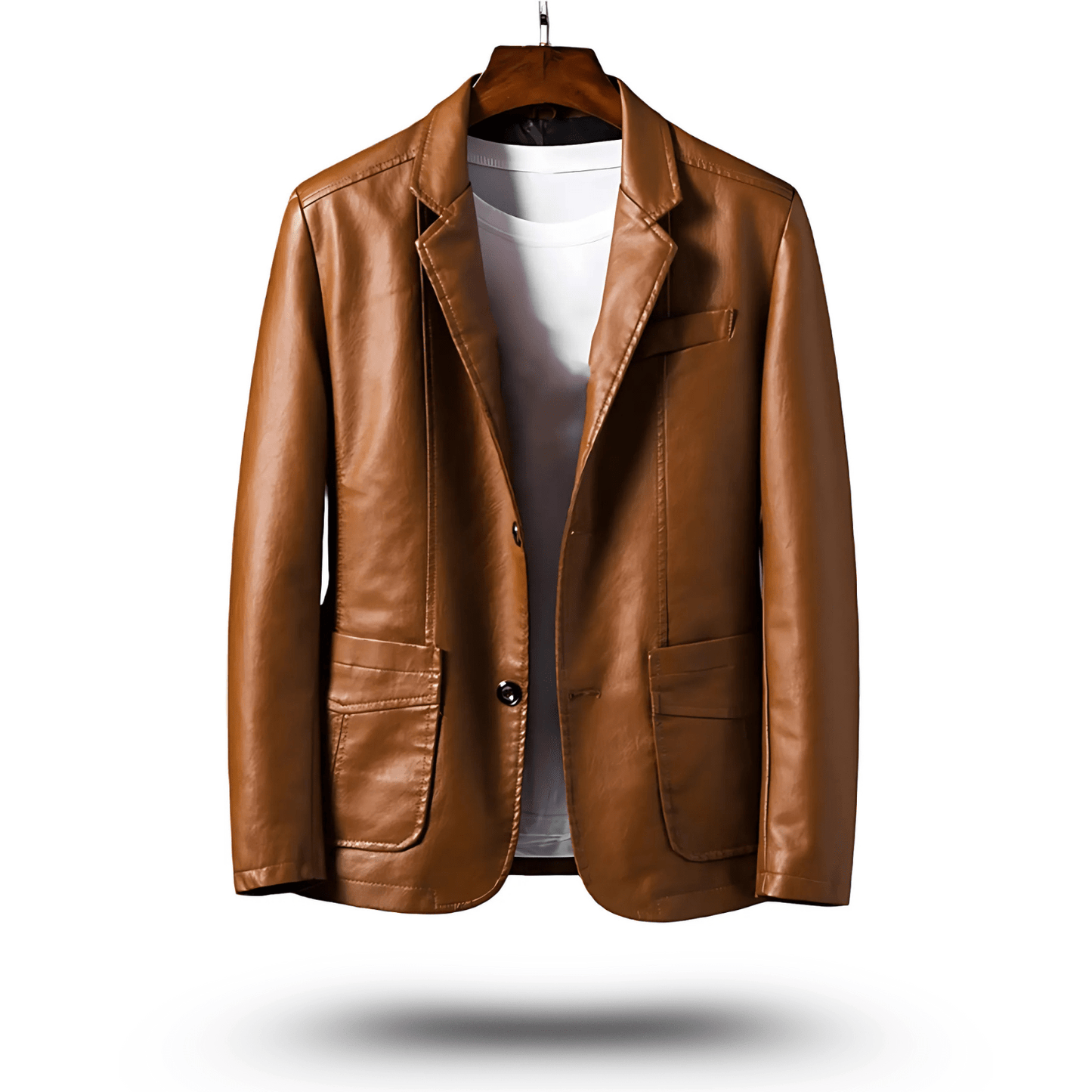 Uomo Blazer Inverno Stiloso Slim Fit Giacca Calda
