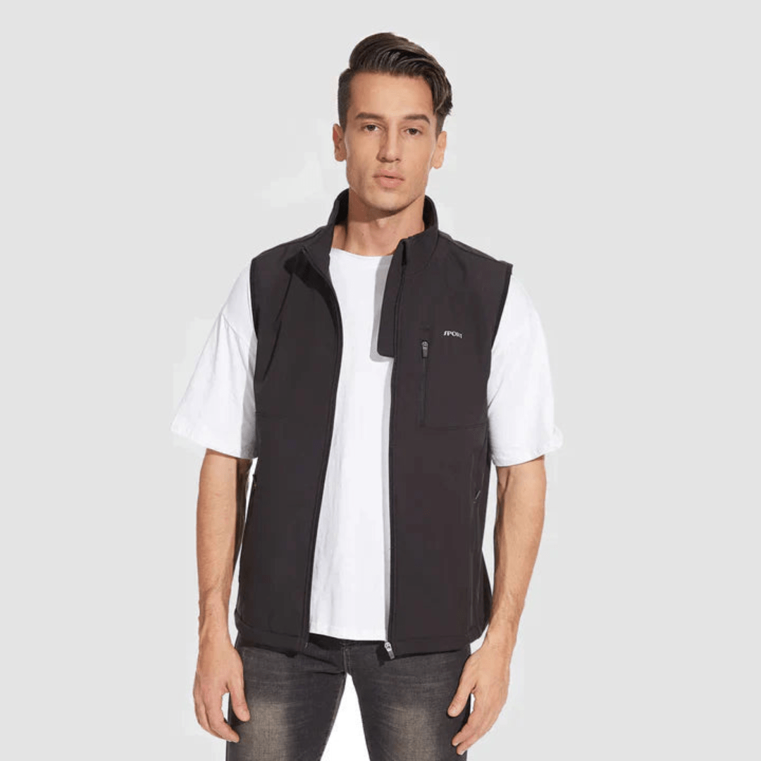 Reese | Men's Slim Water Resistant Vest - VogeLuxe
