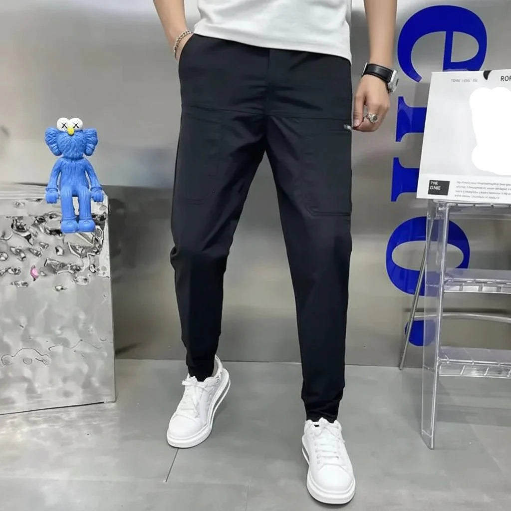 Warm Cozy Mens Cargo Pants Everyday Wear - VogeLuxe