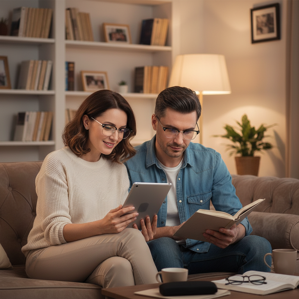 Comfortable Anti Blue Light Reading Glasses - VogeLuxe