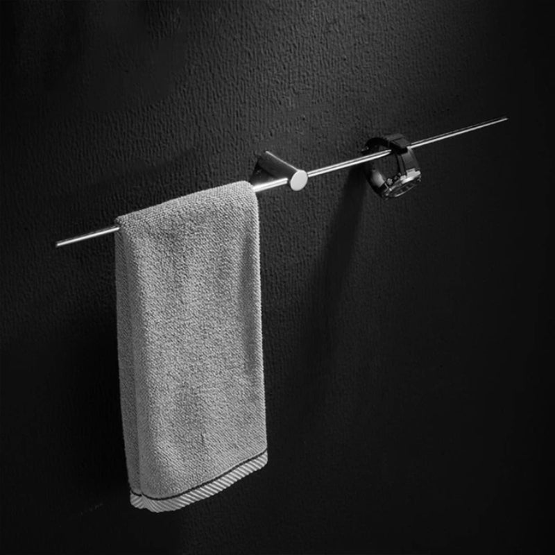Stylish Bathroom Towel Bar, Chrome Finish