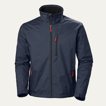 VogeLuxe | Men’s Waterproof Shell Jacket with Contrast Trim Pockets