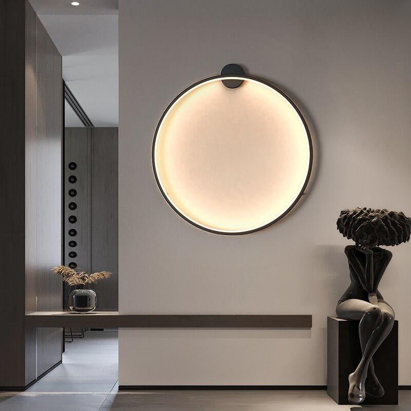 Simple Circular LED Wall Lamp