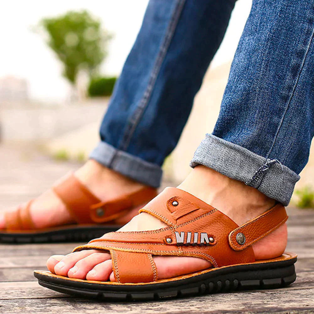 Men's Brown Hiking Sandals