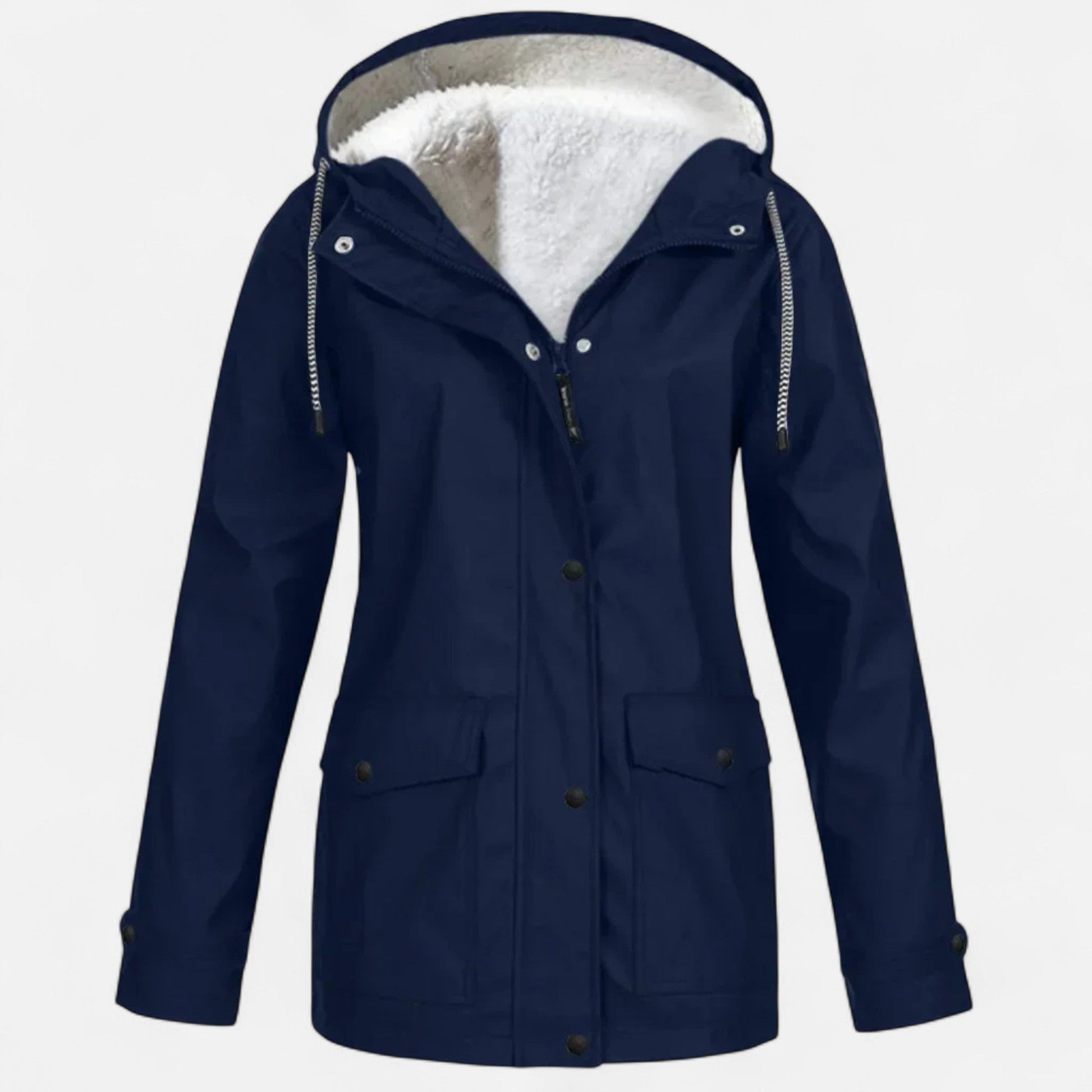 Warm Women's Velvet Waterproof Ski Jacket - VogeLuxe
