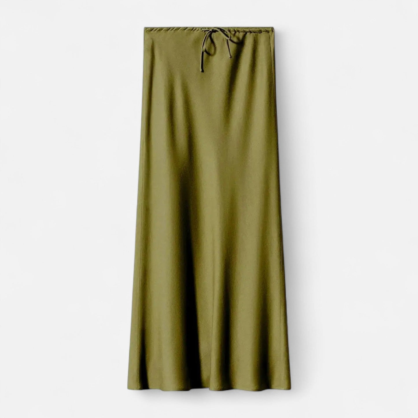 VogeLuxe | Ladies Luxury High Waist Satin Skirt