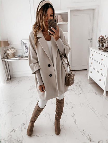 Relaxed Fit Winter Parka Coat