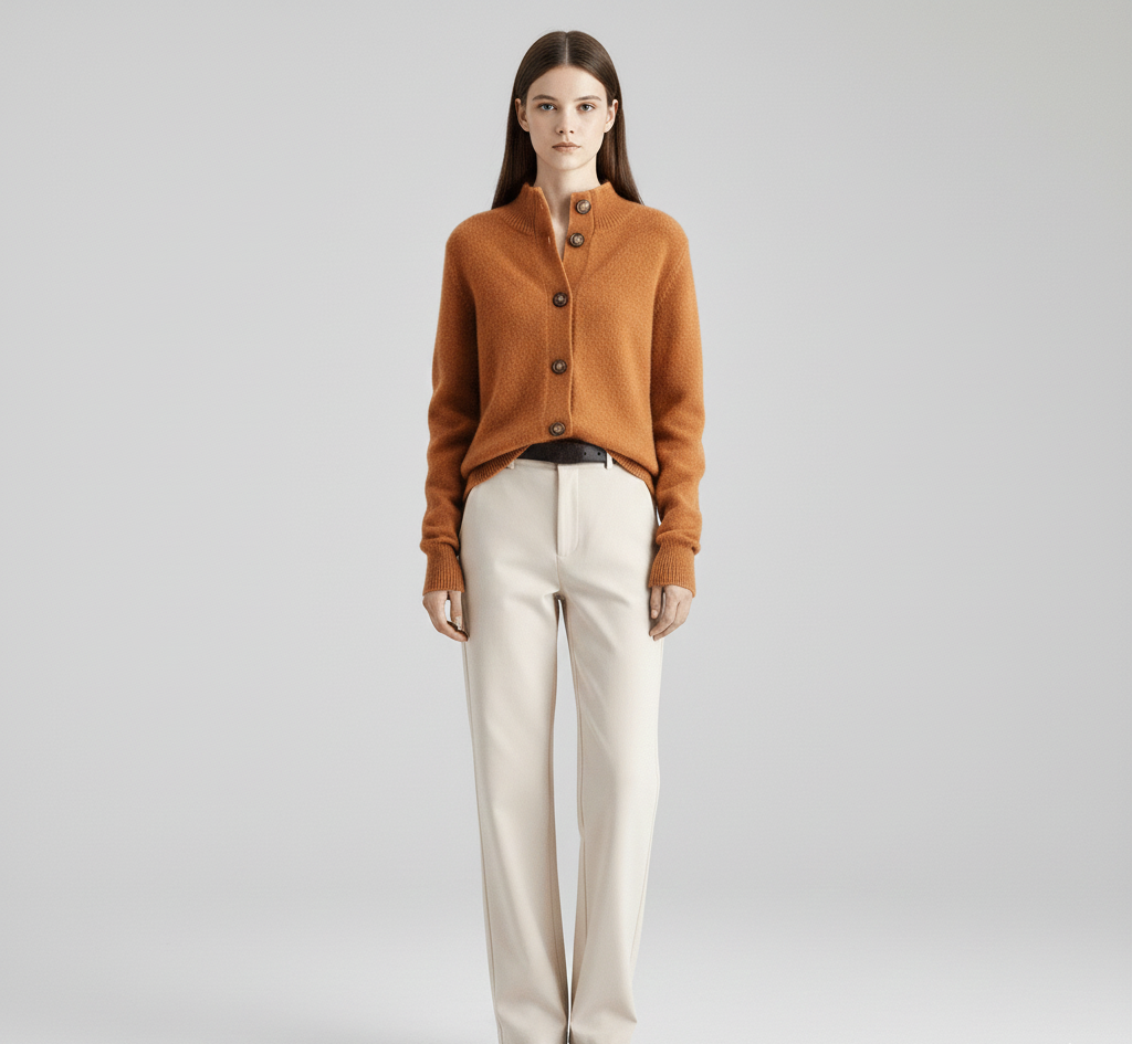 Women's Soft Wool Cardigan Sweater