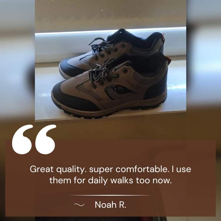 VogeLuxe | Men’s Rugged Outdoor Trekking Shoes