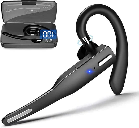 Clear Voice Wireless Bluetooth Headset With Noise Canceling - VogeLuxe