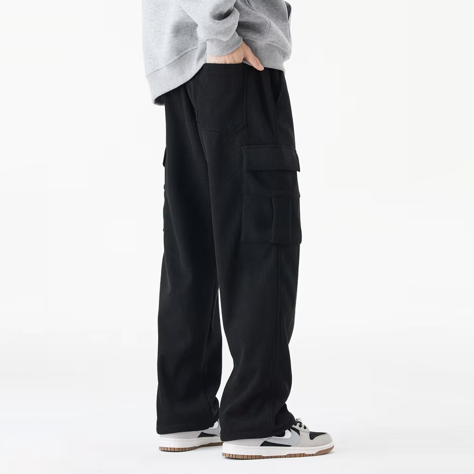 Warm Corduroy Fleece Pants