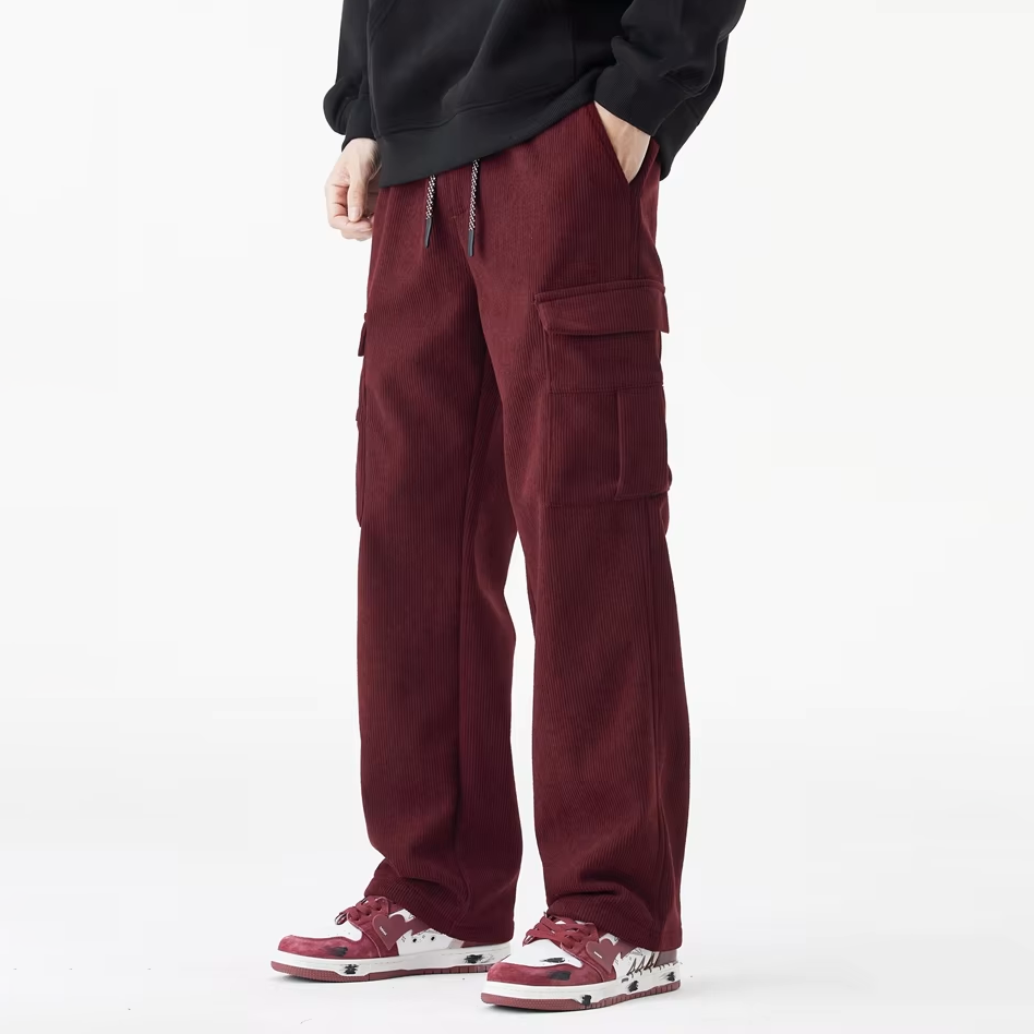 Warm Corduroy Fleece Pants