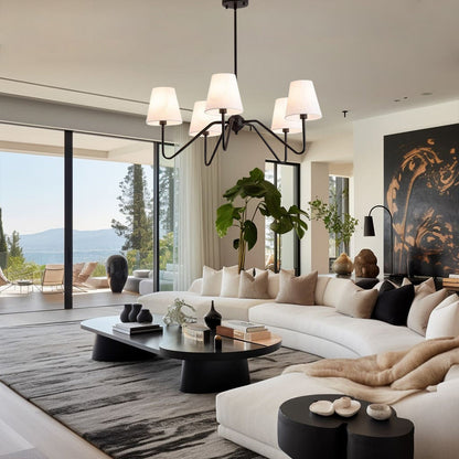 Elegant Crystal Chandelier - VogeLuxe