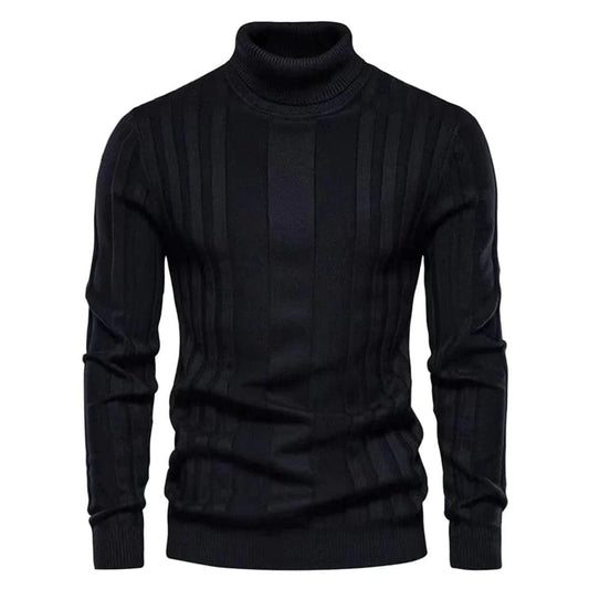 Warm Men's Turtleneck Classic Sweater - BritishElegance