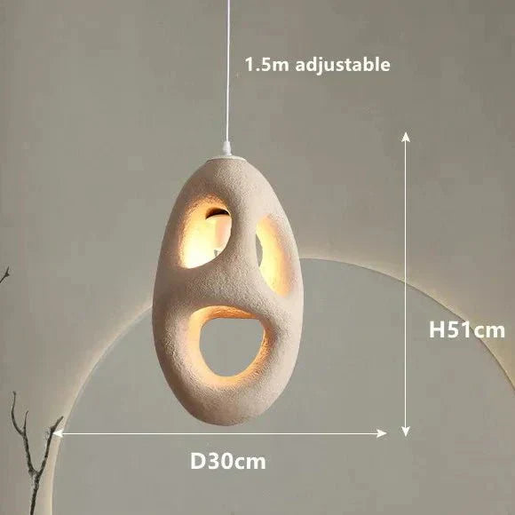 Elegant Glass Hanging Lamp