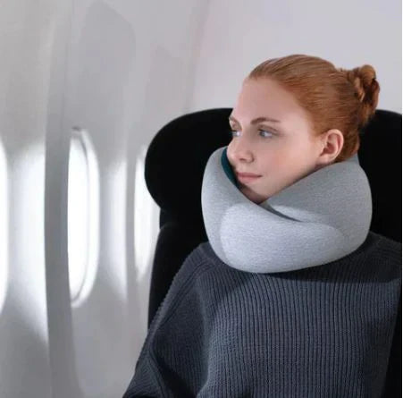 Soft Memory Foam Travel Neck Support Pillow - VogeLuxe