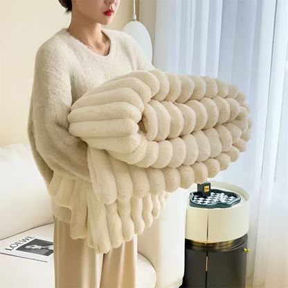 Plush Faux Fur Soft Blanket