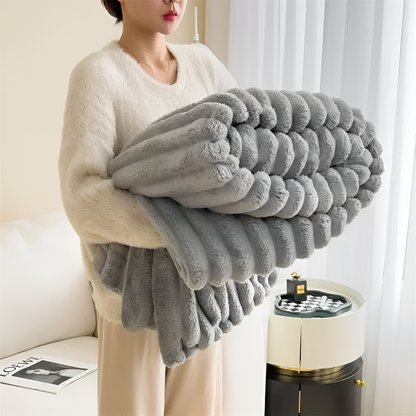 Plush Faux Fur Soft Blanket