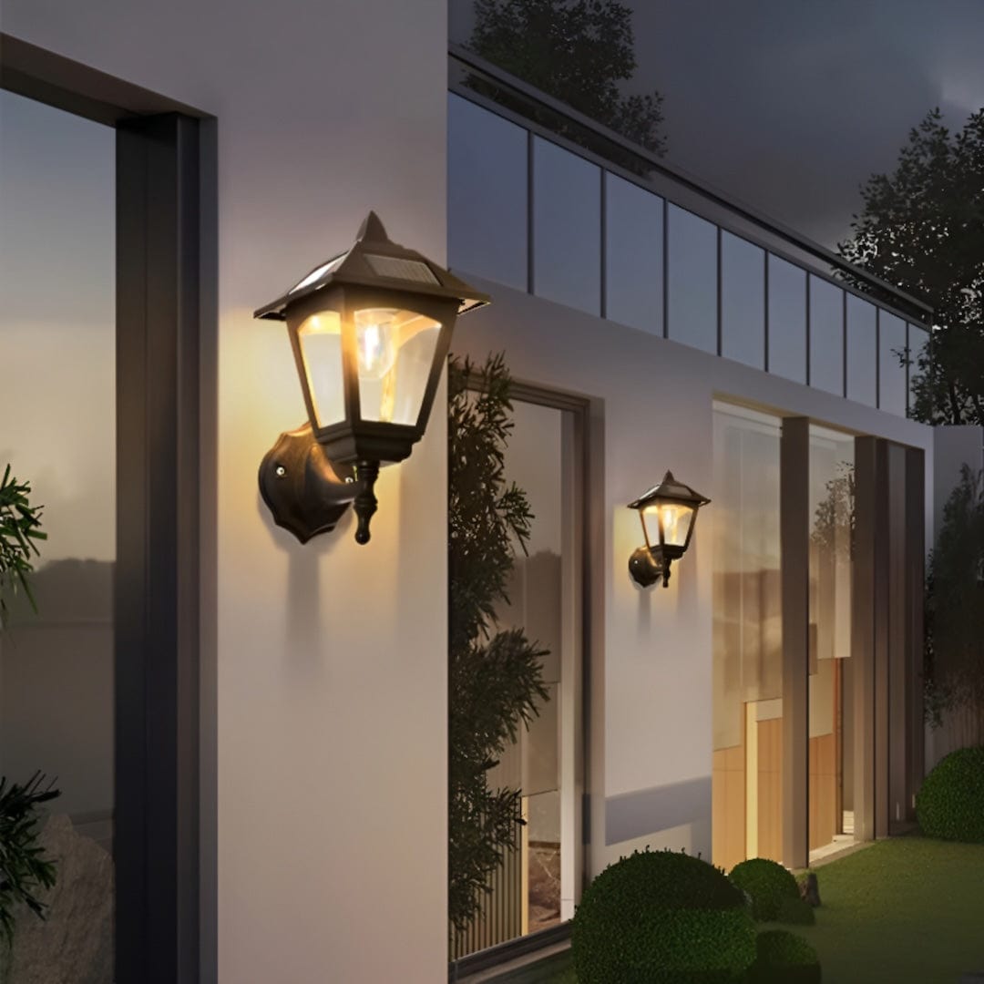 Outdoor Waterproof Solar Powered Wall Light - VogeLuxe