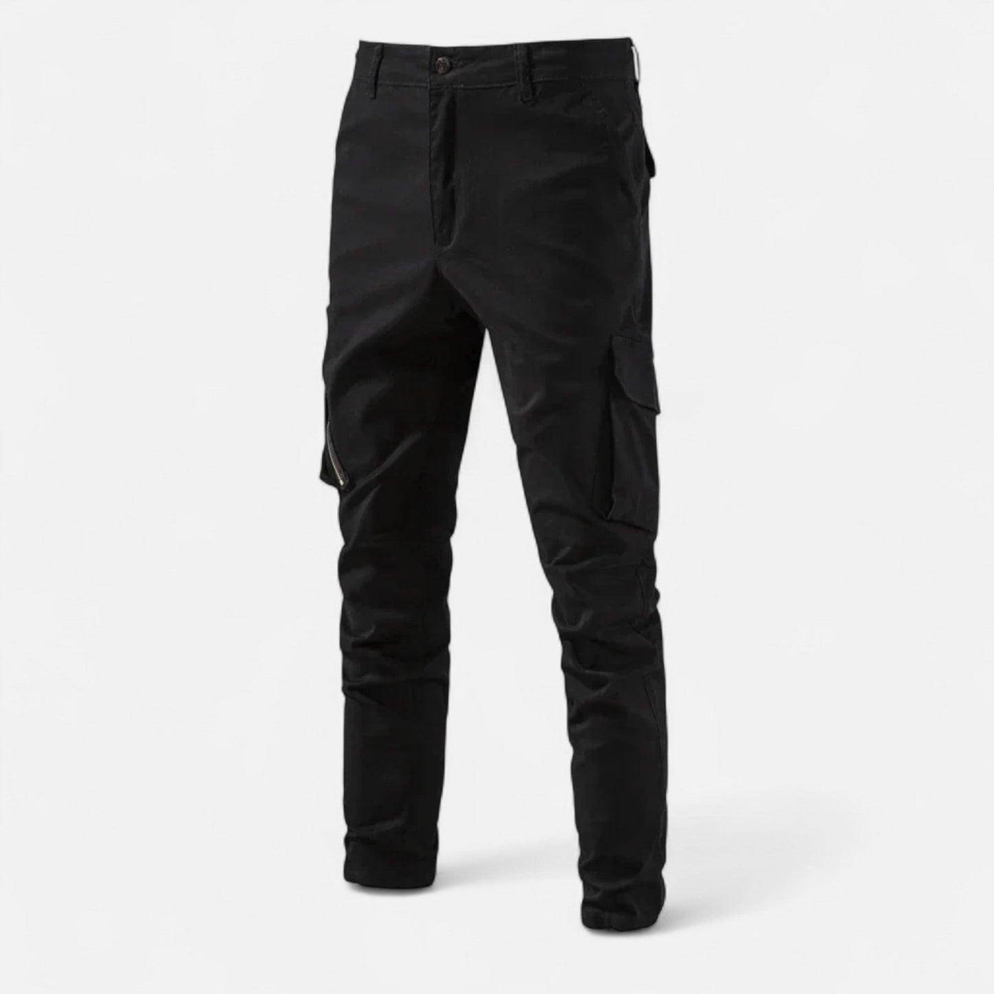 Classic Men's Cotton Cargo Pants - Relaxed Fit
