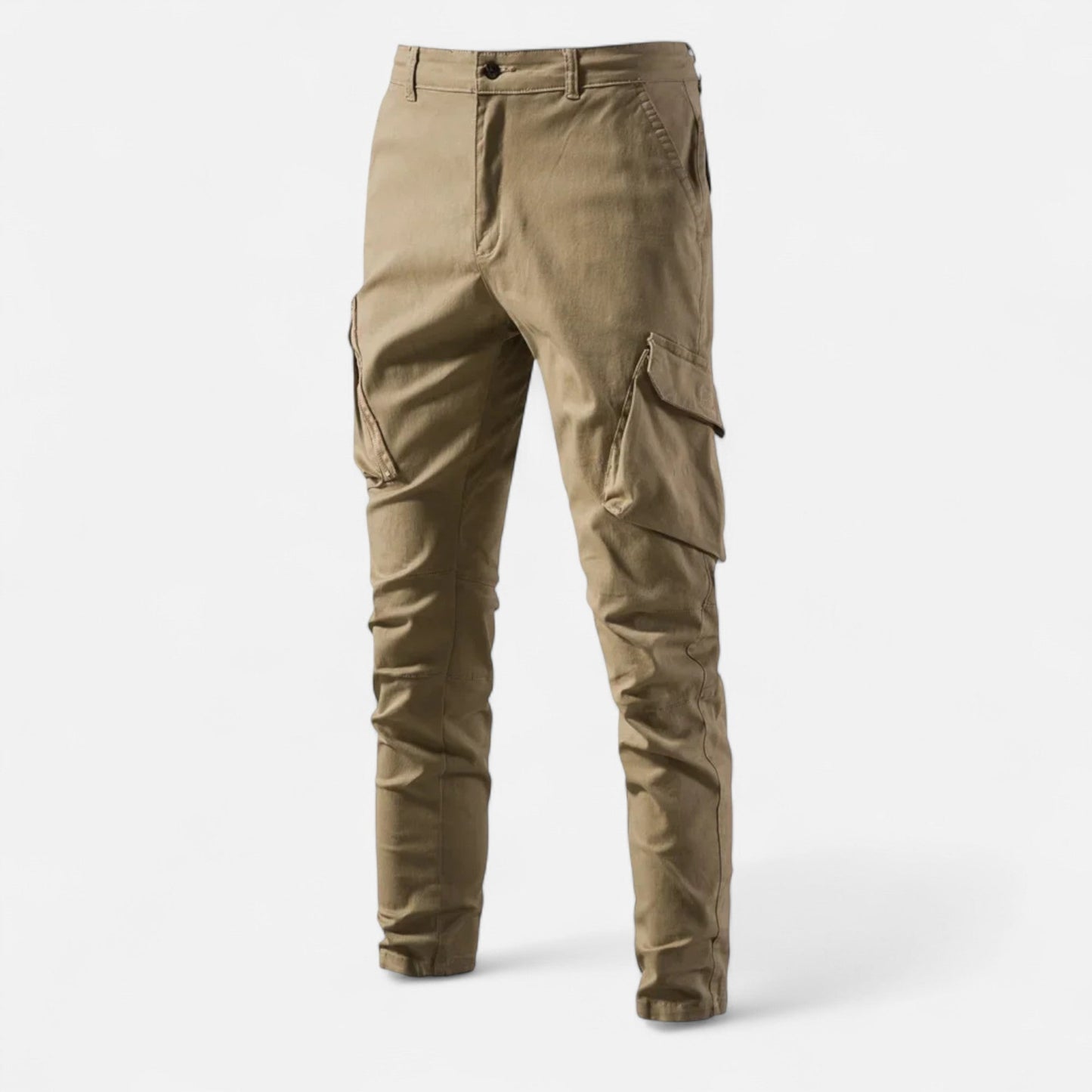 Classic Men's Cotton Cargo Pants - Relaxed Fit