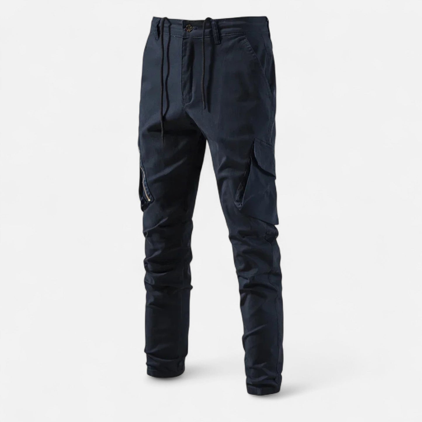 Classic Men's Cotton Cargo Pants - Relaxed Fit
