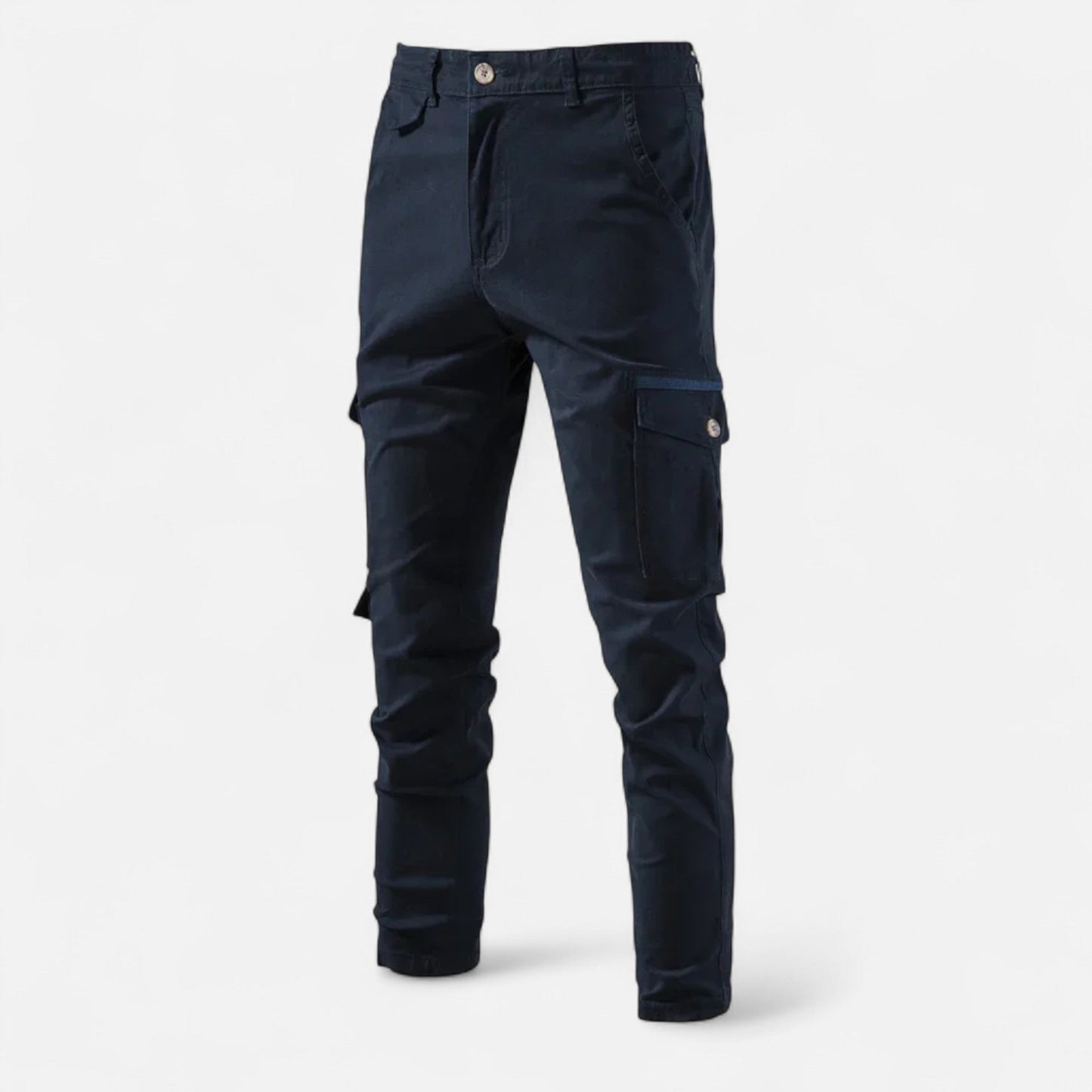 Classic Men's Cotton Cargo Pants - Relaxed Fit - VogeLuxe