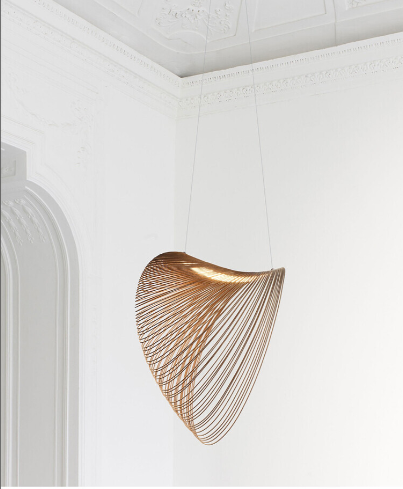 Rustic Wooden Hanging Light For Warm Living Spaces